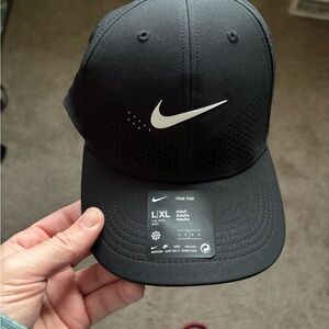 Nike Black Perforated Cap